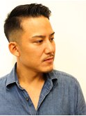 ビジカジサイドパートワイルドツーブロックフェード