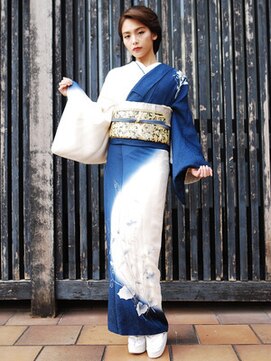 ゲッカビジン(GEKKABIJIN) レンタル訪問着AS-82 50000円《東京着物レンタル六本木月下美人