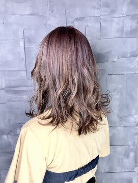 ヘアサロンエムフィス 池袋東口(HAIR SALON M Fe's) ピンクパープル