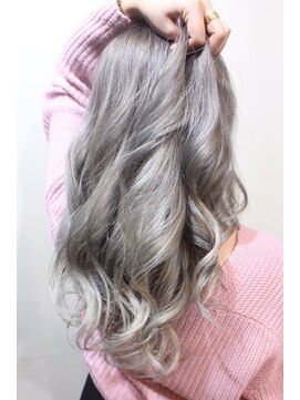 シェルティ フィエル(Shelltie Fiel) フォギーグレージュ★３８ｍｍゆる巻きＭＩＸ