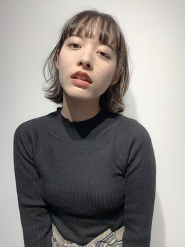 アッシュ 祐天寺店(Ash) フルバングレイヤーボブ