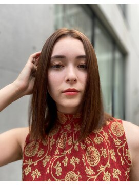 ディフィー 渋谷(defi) defiのナチュラルストレートカラー