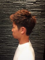 ヒロギンザ 浜松町店(HIRO GINZA)&nbsp;ツーブロック×アップバンク〈理容室/メンズ/浜松町〉