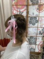 ビューティック ハラジュク(Hair&Make Beautique Harajuku)&nbsp;お団子ツイン
