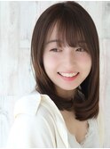 ★岡田有加★20代30代/ワンカールナチュラルストレートヘア