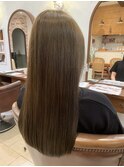 髪質改善うる艶ストレート