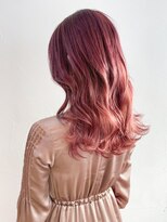 アイティーバイアルバム 八王子店(IT by ALBUM)&nbsp;ピンクラベンダーロング_カーキグレージュマッシュ_ba322742