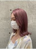 【Lee心斎橋】ハイトーンピンクアッシュ