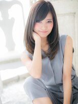 クオーレ ヘア アンジュ 水戸店(CUORE HAIR ange)&nbsp;水戸/髪質改善/ショコラベージュ/ベビーバング/ボブルフ/カールb