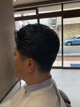 ネクサスアンドコー 浦安店(NEXUS&Co.) 王道ツーブロック×アイロンパーマ　<理容室>