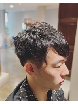 レポ(Lepo) ツーブロックショートスタイル