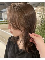 ニコフクオカヘアーメイク(NIKO Fukuoka Hair Make)&nbsp;【NIKO】透明感たっぷり柔らかベージュカラー