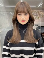 ロンド マーレ 天神大名店(Lond mare)&nbsp;イメチェン/チェリーブラウン/フェミニン/ダークアッシュ/束感/