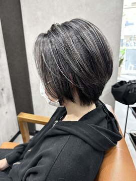 リッシュ(RISH) ショートコントラストハイライトカラー