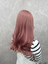 アルドーレ(Ardore)&nbsp;ケアブリーチ使用ブリーチ1.5～2回でできるペールピンク♪