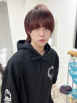 ミッシェル アフロート(michelle afloat) ◆アウターピンクマッシュウルフ◆