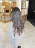 パールベージュ/プラチナグレージュ/ハイライト