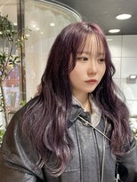 ヘアーアンドメイク ビス(HAIR&MAKE bis) ブリーチ２回で作るラベンダーカラー【中西思実】