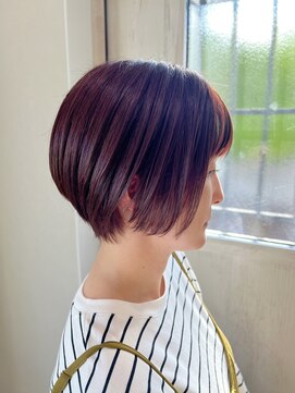 クウ(cuu) 深みピンクブラウン