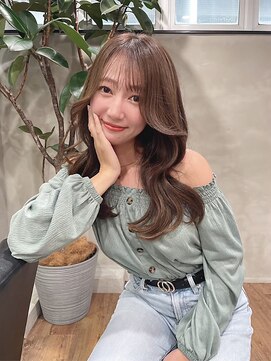 ヘアプレイスソル (HAIR PLACE SoL) 韓国レイヤー/シースルーバング