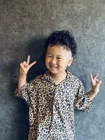 ベース(BASE)&nbsp;Cafe&Barber BASE×キッズパーマ夏ver