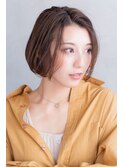 【Lloyd 大宮】内巻きボブ×ラベンダーベージュ