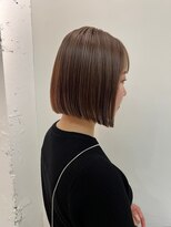 メロウマン(mellowman)&nbsp;前下がりボブ20代30代40代ハイライトブリーチダブルカラー立川