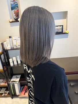 レオ(LEO) グレージュ　ダブルカラー