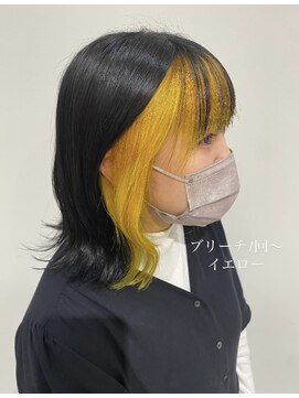 フラム(fulam) イヤリングカラーイエロー