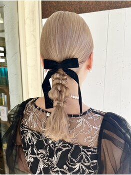 ラブリッシュ(LOVERICHE)の写真/さまざまなイベントに対応可能！ドレスや和装に合わせて、どこから見てもオシャレなセットに仕上げます♪