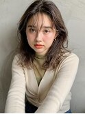 ミディアムパーマ小顔ボブルフ銀座