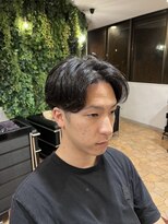 サンバイセライロ 千葉(SAN. by celilo)&nbsp;ノーセットニュアンスパーマ【高野優真】