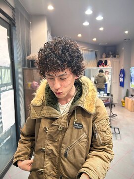 ダニーコウベ(Danny kobe) わしゃわしゃパーマ