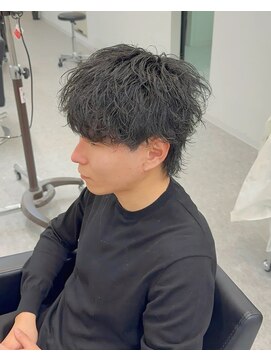 ブライト(BRIGHT) マッシュ緩めスパイラルパーマ