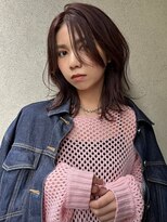 メイカ(MEIKA)&nbsp;【 ミディアムレイヤー × スモーキーピンクブラウン 】浅野美紀