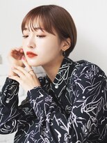 トワ 仙台店(toi)&nbsp;【韓国・レイヤーボブ】 髪質改善 仙台  ショコラベージュ