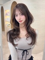 ヴェイナゴヤ(VEYY. nagoya) レイヤーカット/ハイレイヤー/ヘーゼルベージュ/韓国/髪質改善