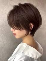 大人可愛いショートボブ