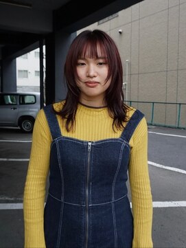 ストア(STORE) 暖色系カラー×レイヤーカット|オレンジ