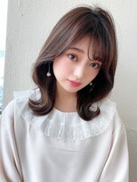 アフロート エル 大阪(AFLOAT L)&nbsp;20代小顔に見える！くびれレイヤー × ラベンダーブラウン