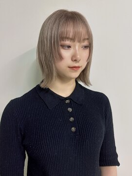 ビファインイーハアヴェダ(Befine e-ha AVEDA) 外ハネレイヤーボブパーマ