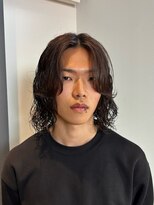 ボンドストーリールミエール(Bond Story lumiere)&nbsp;メンズボブミディアムパーマツイストスパイラルサーフカール