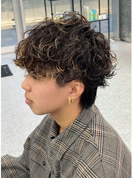 デュー 栄(DEW) 【DEW】波巻きツイストスパイラルパーマ/マッシュ/メンズ