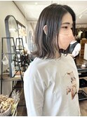 透明感アッシュ
