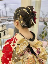 ピカソ こあら店&nbsp;成人式ヘアカチモリ