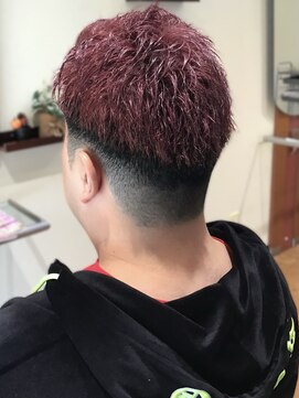 ラフィート(Hair Produce Rafeet) 刈り上げ×ボルドーカラー☆