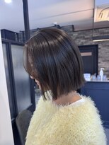 ディア(Dia)&nbsp;ロングからバッサリ！切りっぱなしボブ☆髪質改善カラーで艶髪☆