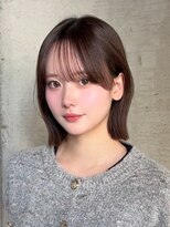 メゾンアクア 表参道(Maison ACQUA)&nbsp;●切りっぱなし/ボブレイヤー/韓国/くびれ/ミディアム/ハッシュ