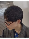 【フェザーパーマ】メンズ毛流れ