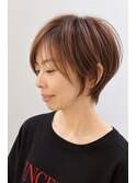 ショートボブ